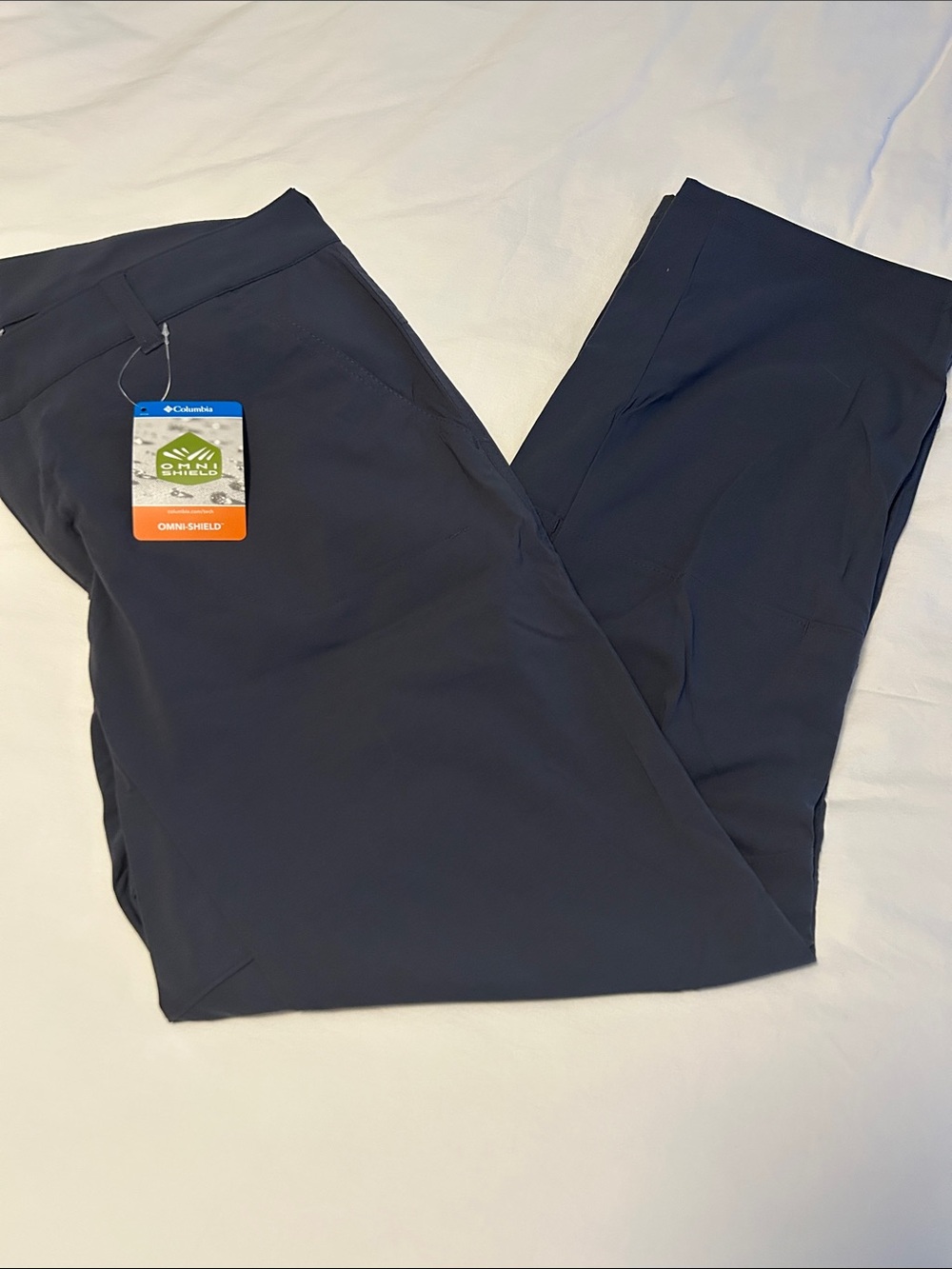 Columbia Navy Blue Omni-Shield Stretch Pants
